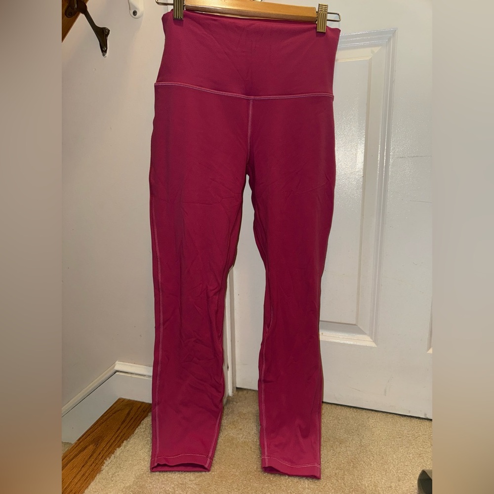 Women's Pink Athletic Leggings
